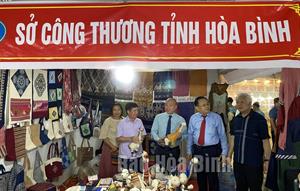 Tỉnh Hòa Bình tham gia giới thiệu sản phẩm tại Hội chợ Thương mại - Du lịch quốc tế Nha Trang (06-06-2023)